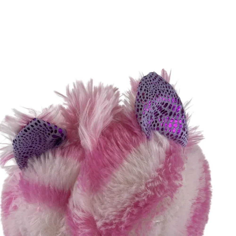 Inter-American Products Pink Zebra‎ 18” Plush Hearts Valentine Stuffed Toy
